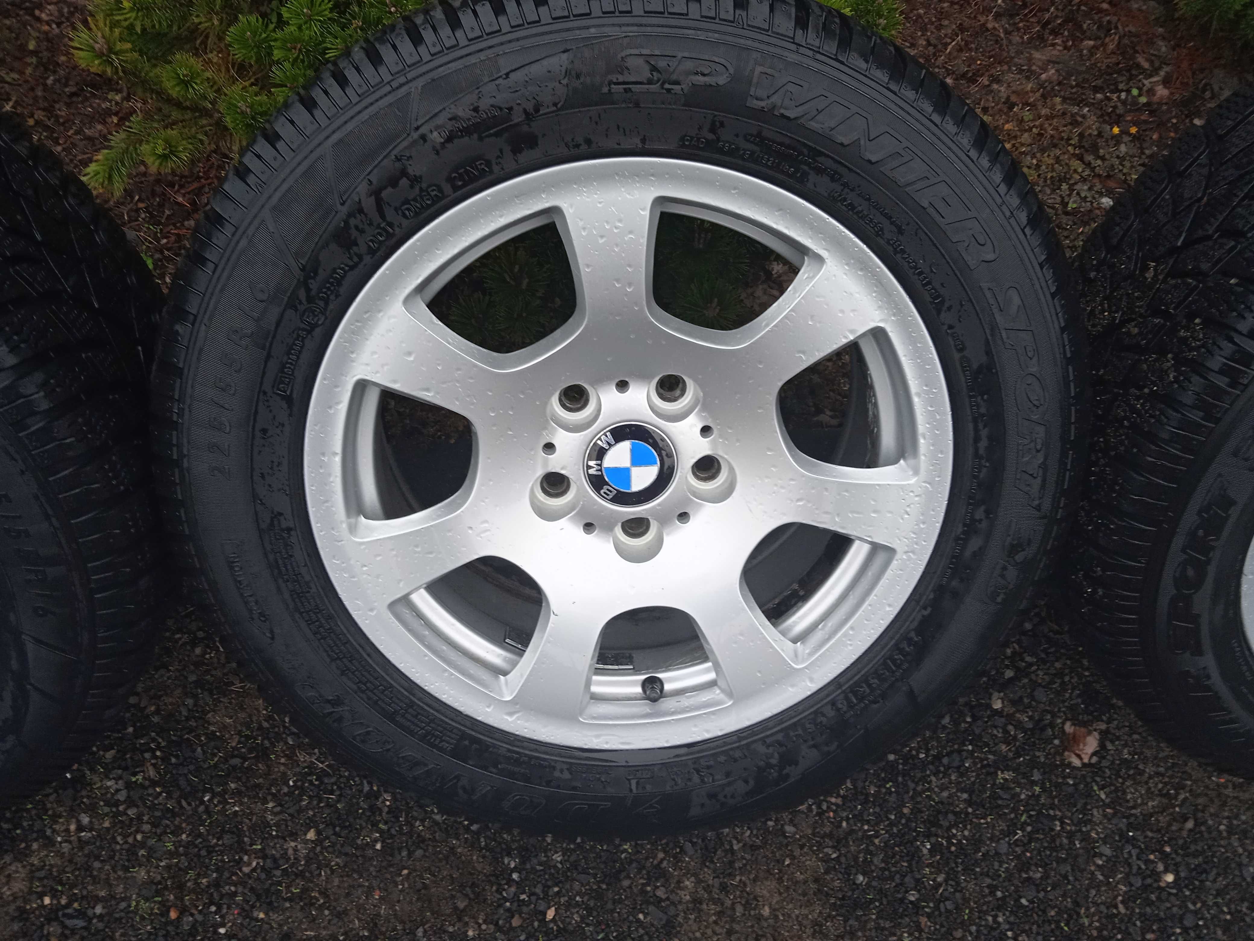 koła zimowe opony zimowe Felga aluminiowa BMW 5x120 ET 20  225/55r16