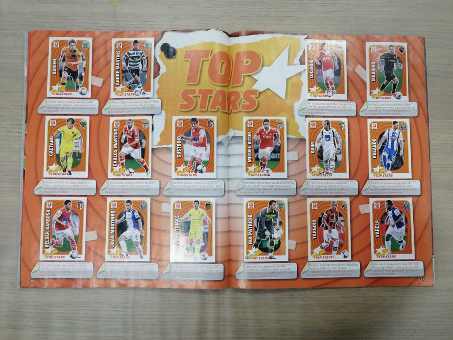 Caderneta Futebol 2012-13 - Panini [Incompleta]