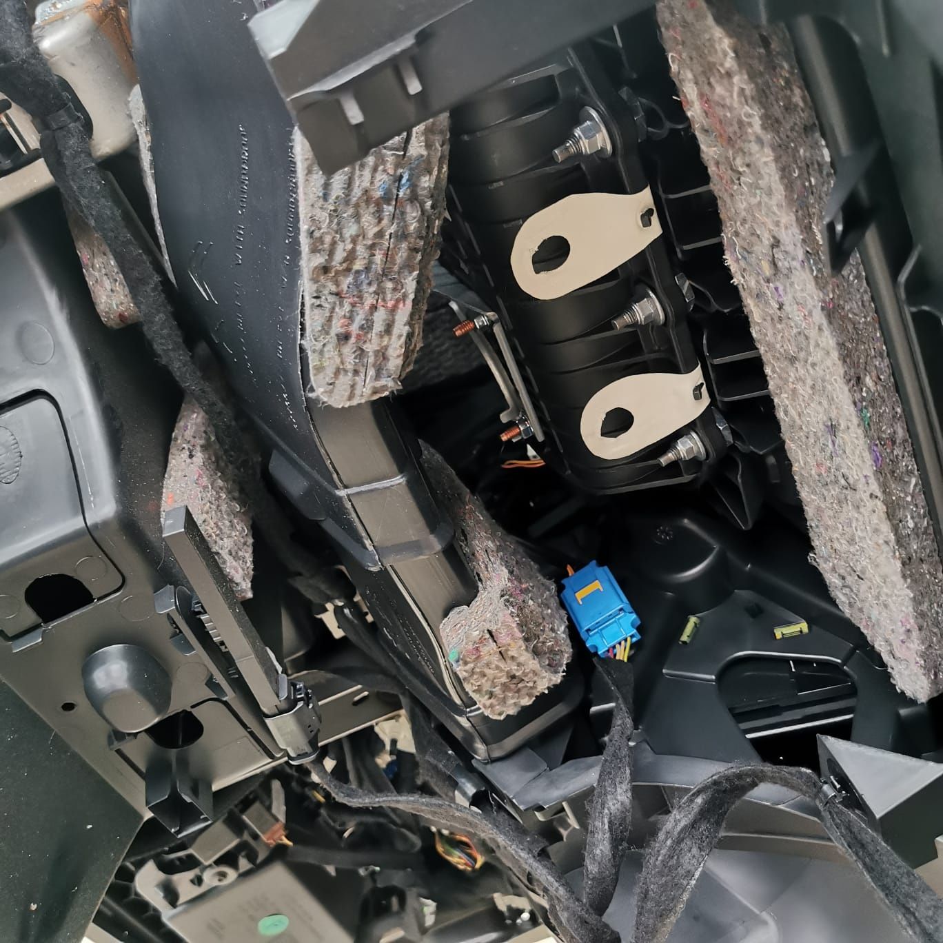 Citroen C4 Picasso II 2013- konsola LCD airbag deska rozdzielcza