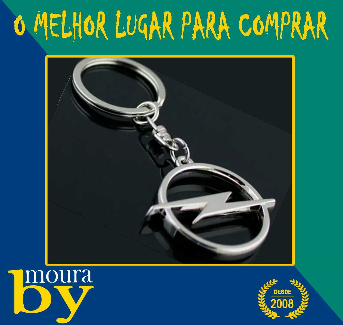 Porta chaves Opel emblema logotipo Marca Alemã