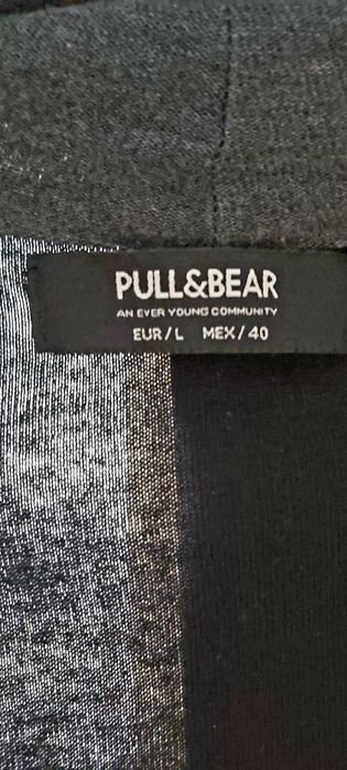 Casaco "Casual preto Pull&Bear"