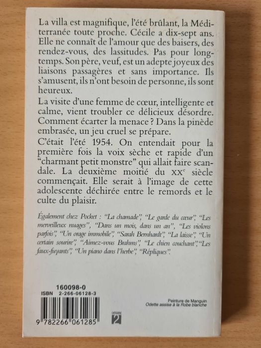 Livro "Bonjour Tristesse" de Françoise Sagan
