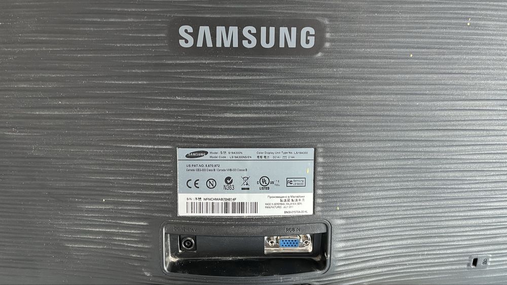 Monitor Samsung 19”