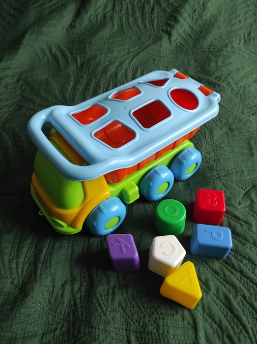 Sorter wywrotka ciężarówka klocki auto Kiesza Polesie