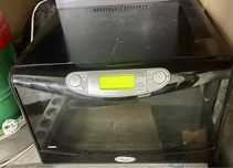 Whirlpool JT 356/BL Kuchnie mikrofalowe wolnostojące Grill para 1000W
