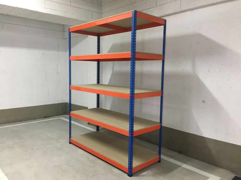 Regały metalowe mocny kątownik do magazynu warsztatu garażu