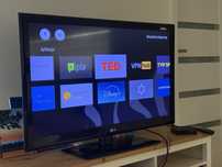 TV LG 42’ + dekoder smart tv YouTube Netfix