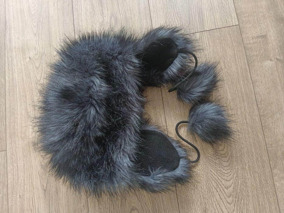 Czapka damska futrzana zimowa bardzo ciepła