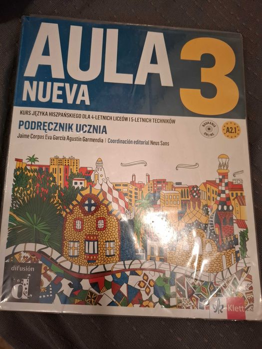 Podręcznik do jęz.hiszpańskiego dla LO i techników Aula Nueva 3