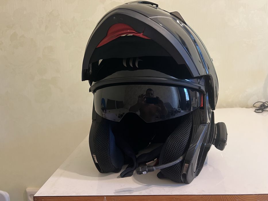 Шолом MT Atom М з гарнітурою Cardo Freecom4