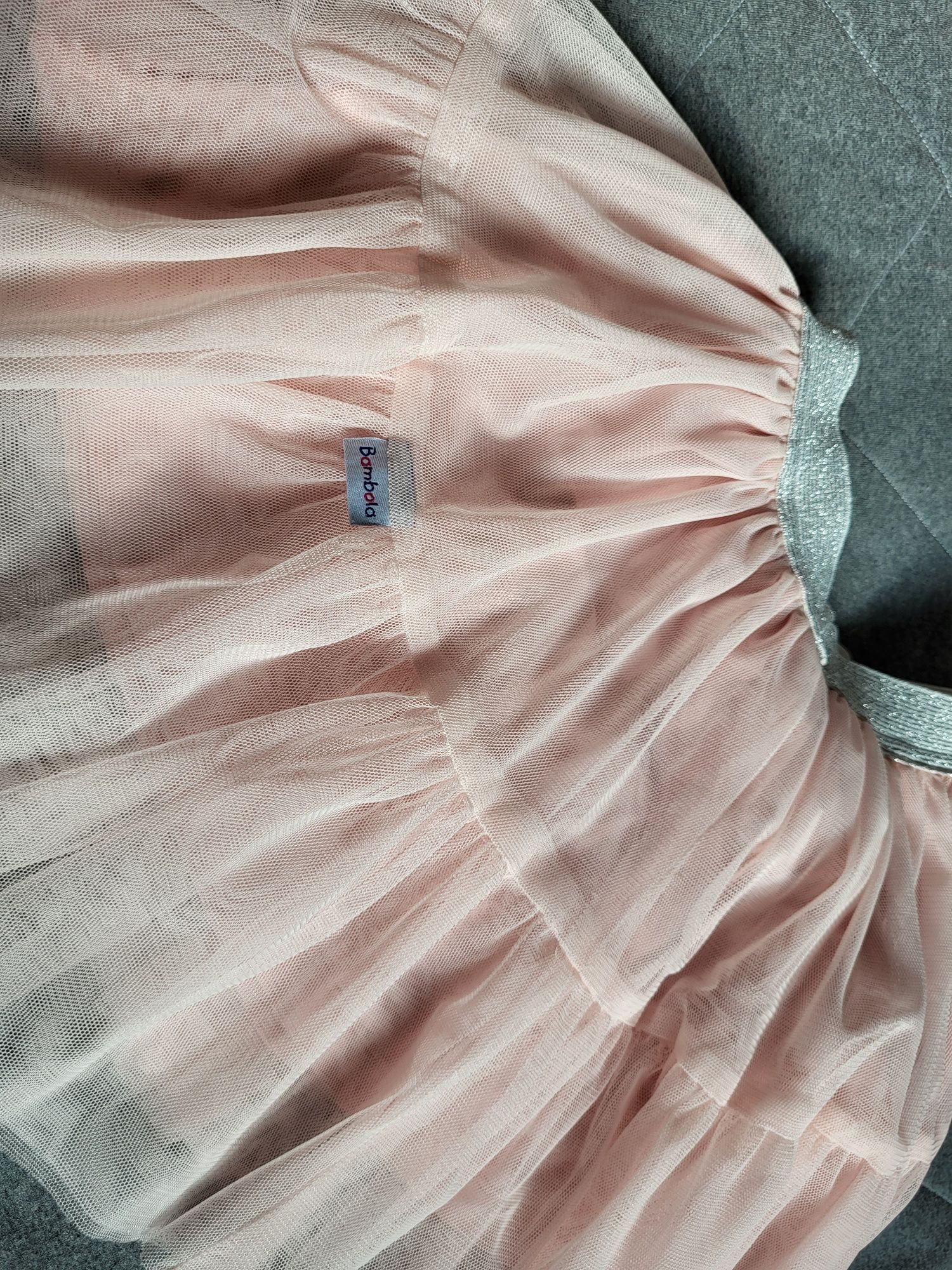 Różowa tiulowa spódniczka