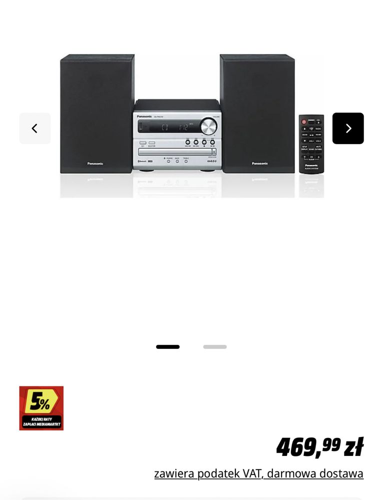 Wieża Panasonic SC-PM250