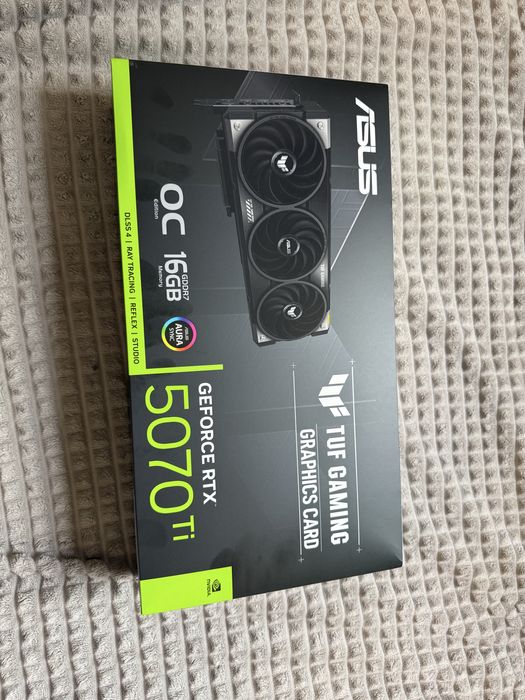Відеокарта Asus TUF Gaming OC RTX 5070 Ti 16GB GDDR7