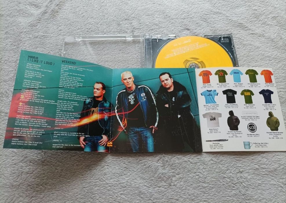 Scooter The Stadium TECHNO EXPERIENCE stan idealny jak nowy