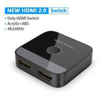 Спліттер HDMI 1x2 Full HD, Свіч Vention HDMI 2.0 4K, Новий