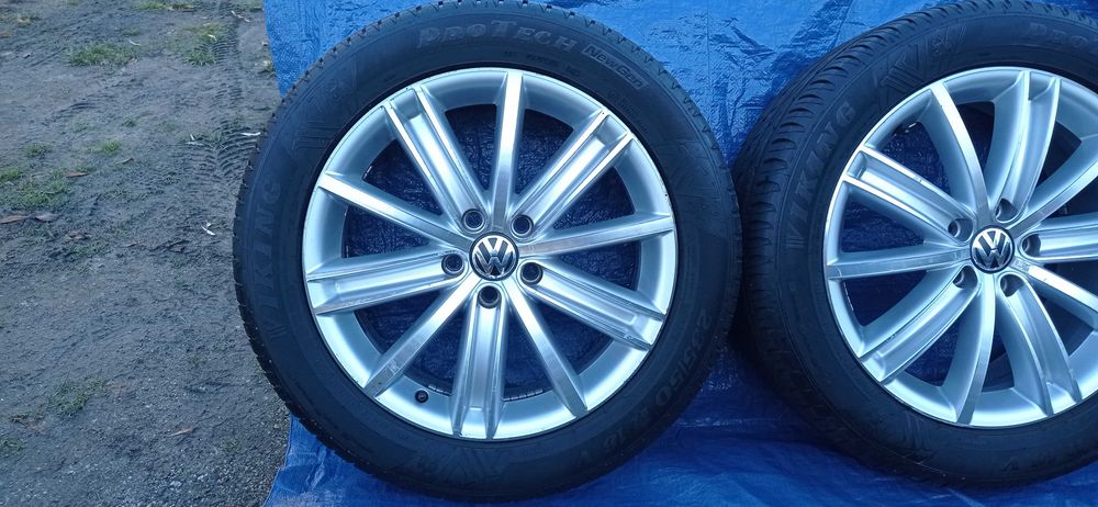Felgi Koła Aluminiowe VW 235/50/R18 7.5mm 5x112 AUDI SKODA SEAT