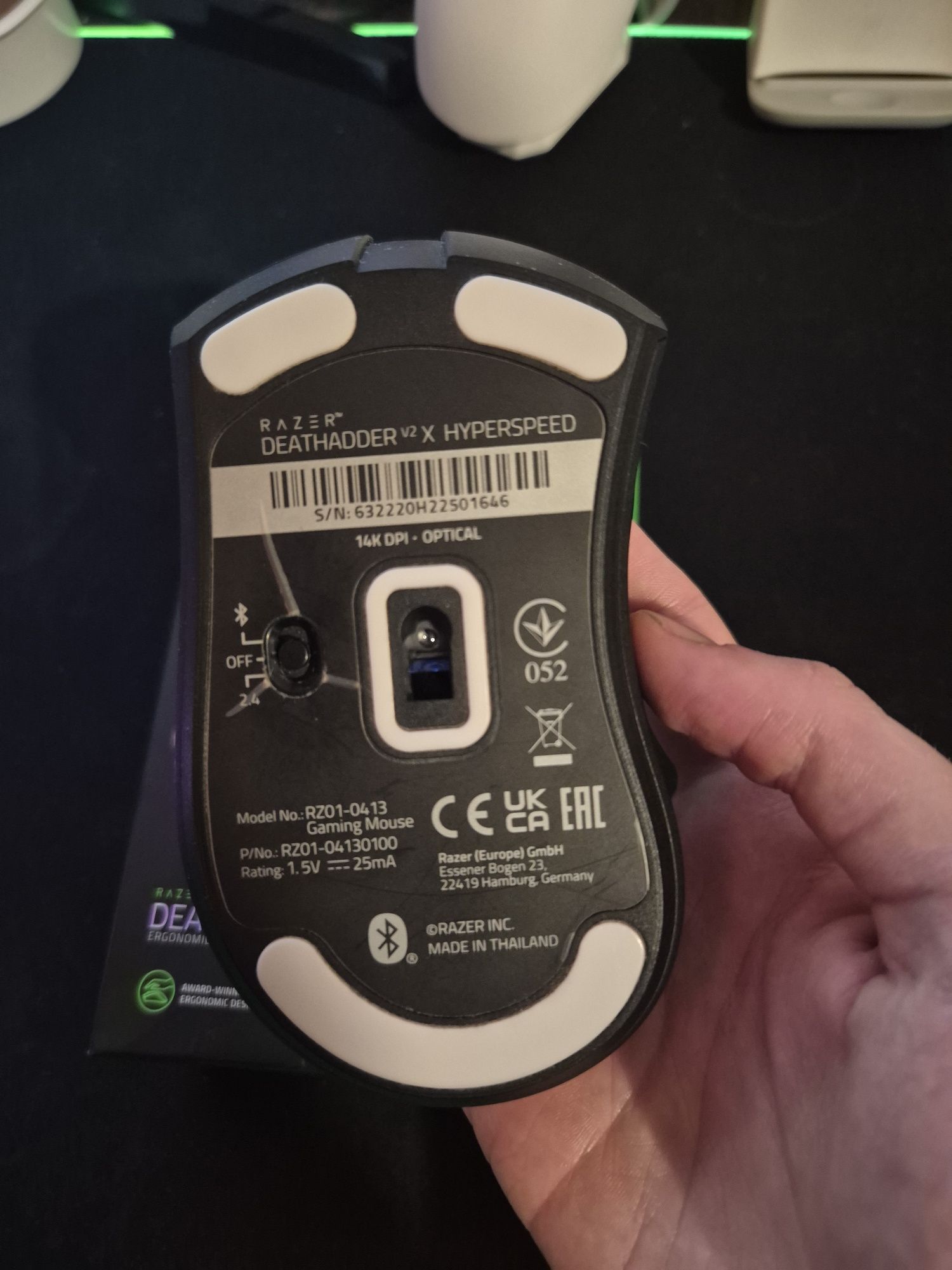 Мышка Razer DeathAdder V2 Hyperspeed