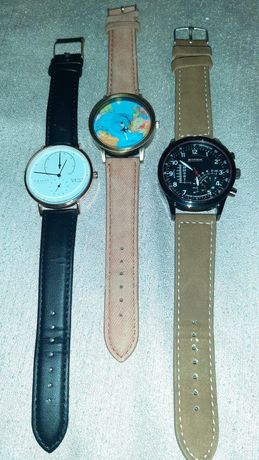 Zegarki nowe na prezent 3 sztuki