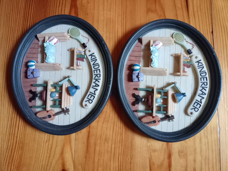 Ceramiczny obrazek 3D do pokoju dziecięcego