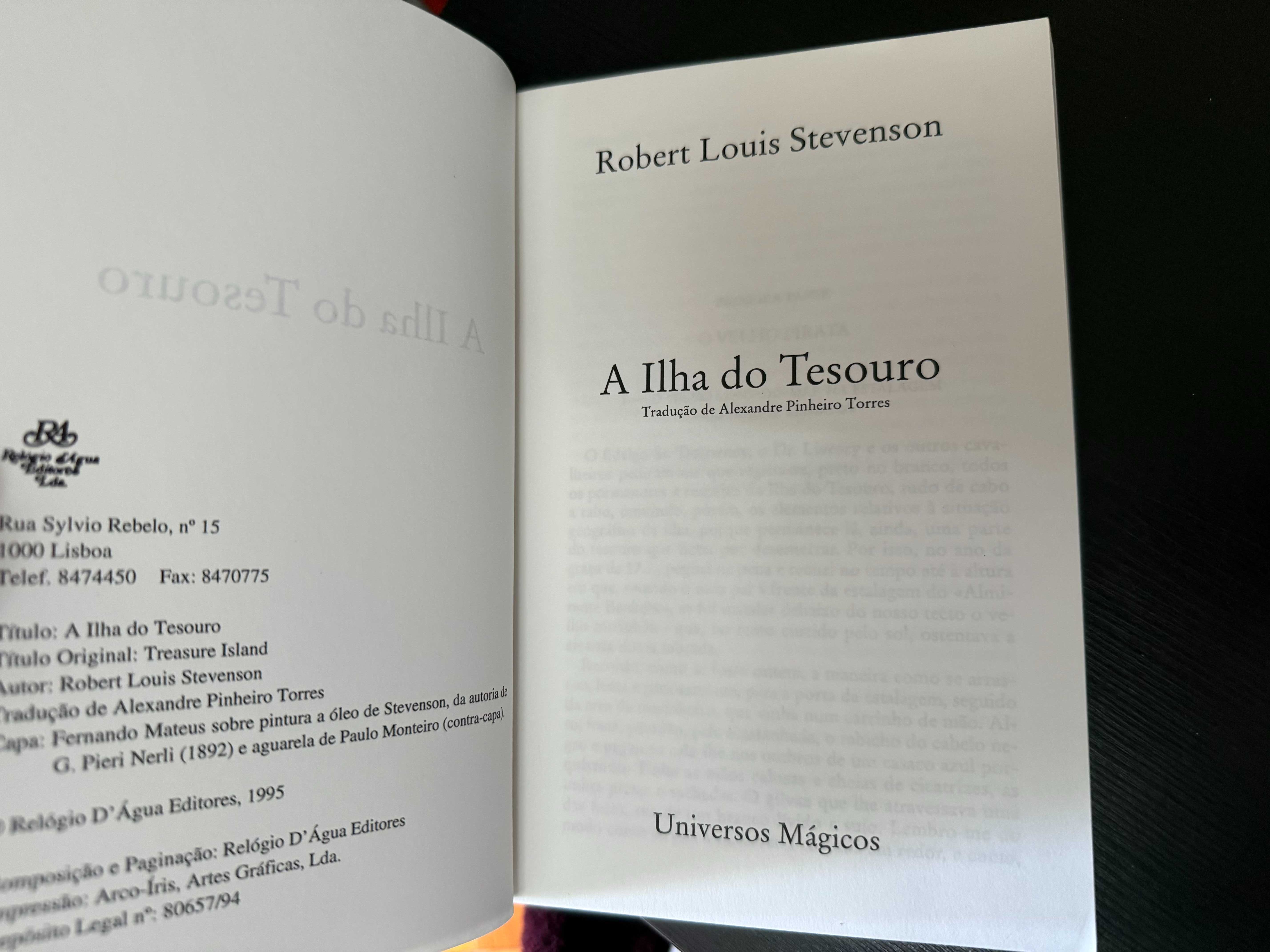 Robert Louis Stevenson – A Ilha do Tesouro