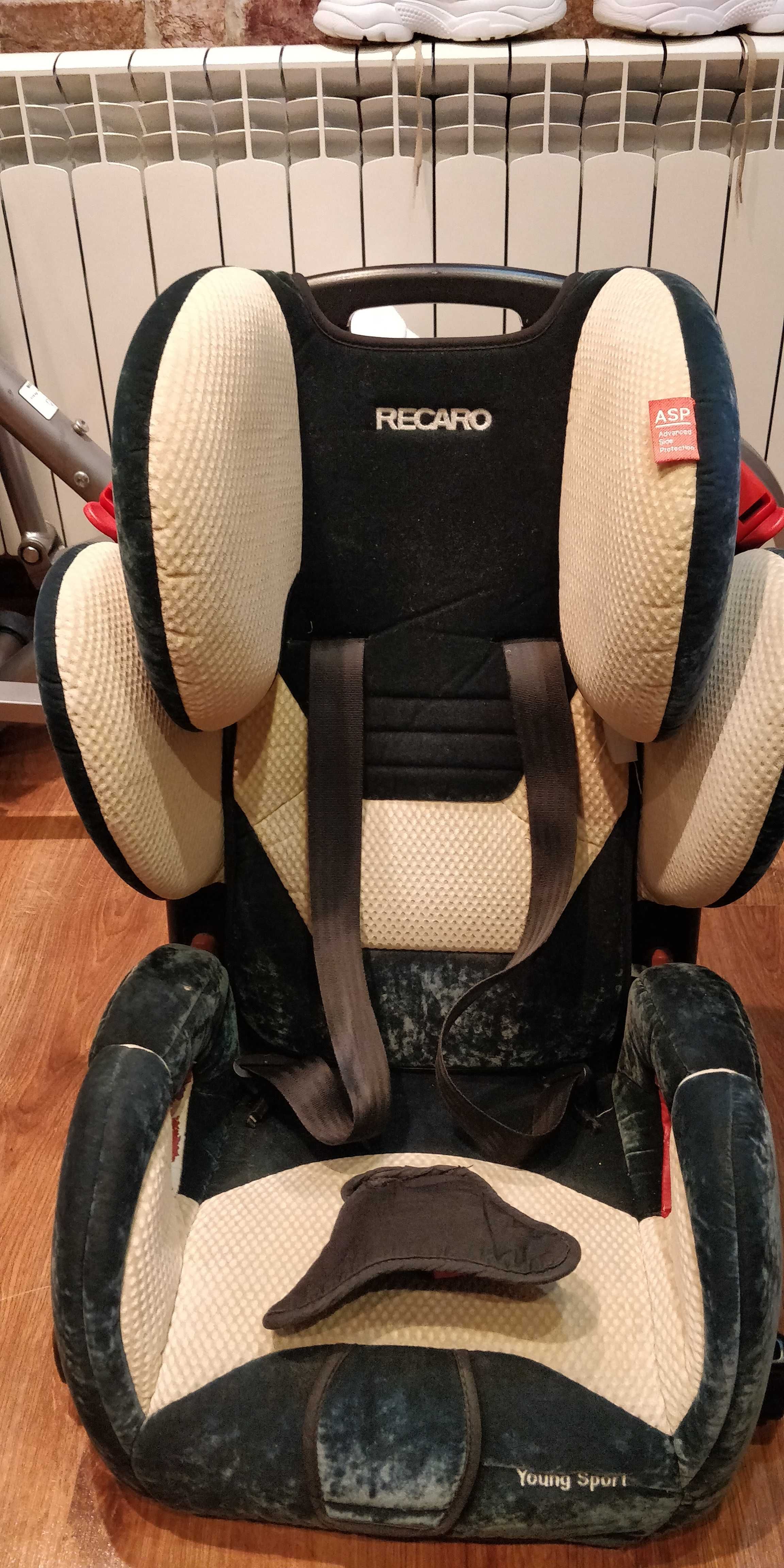 Fotelik Recaro Young Sport (kategoria wagowa 9-36 kg)