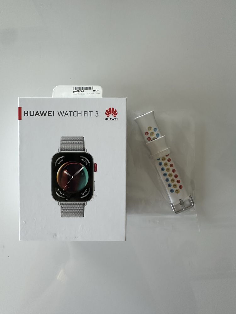 smartwatch Huawei Watch Fit 3 novo/na caixa