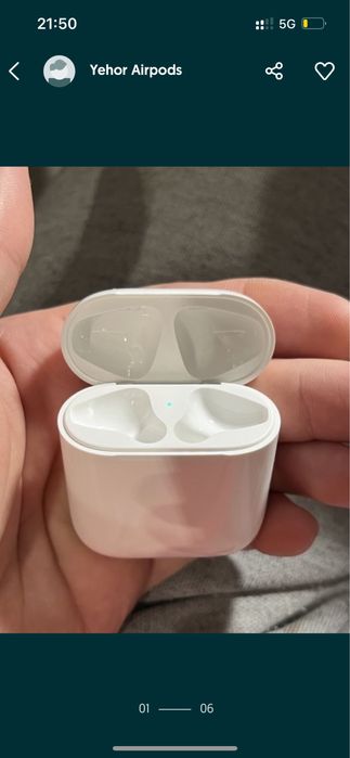 Ladowarka Airpods 2 Etui Stan idealny