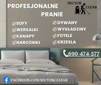 Profesjonalne pranie: narożników/sof/kanap/dywanów/foteli/wykładzin