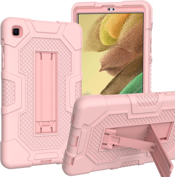 Etui do Samsung Galaxy Tab A7 Lite 8.7” Pancerne z Podstawką Różowe
