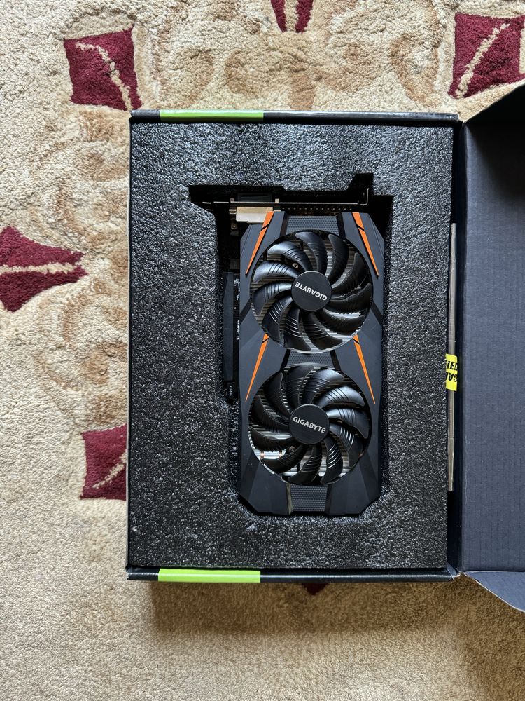 Продам видеокарту GTX 1060 3gb