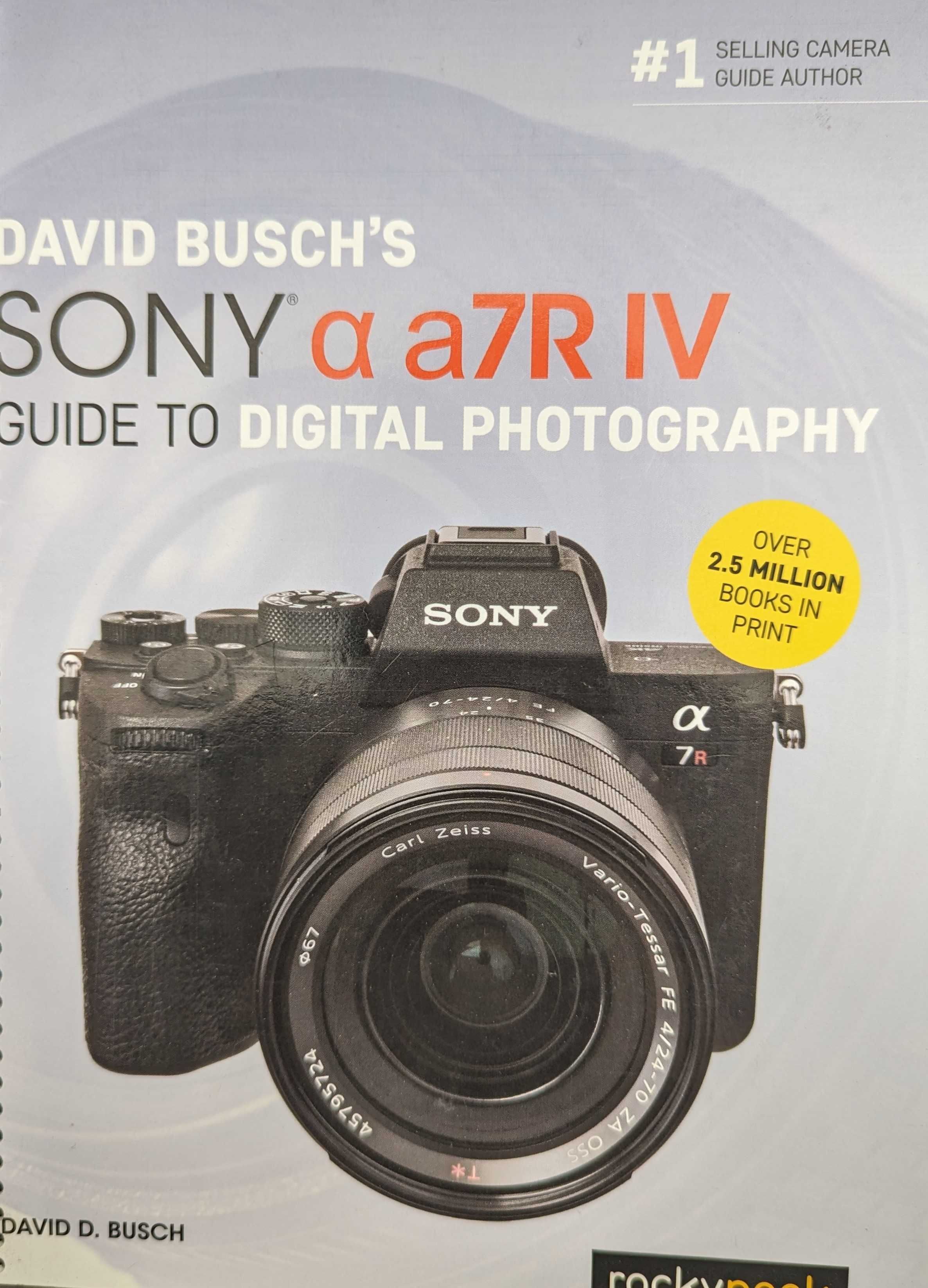 Livro / Manual Sony A7R IV - David Busch