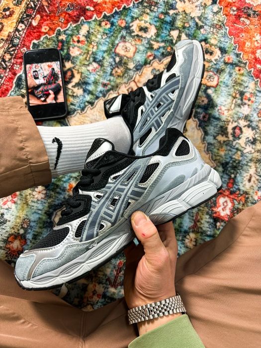 Кросівки чоловічі Asics Gel NYC Black Fjord Grey Кроссовки мужские