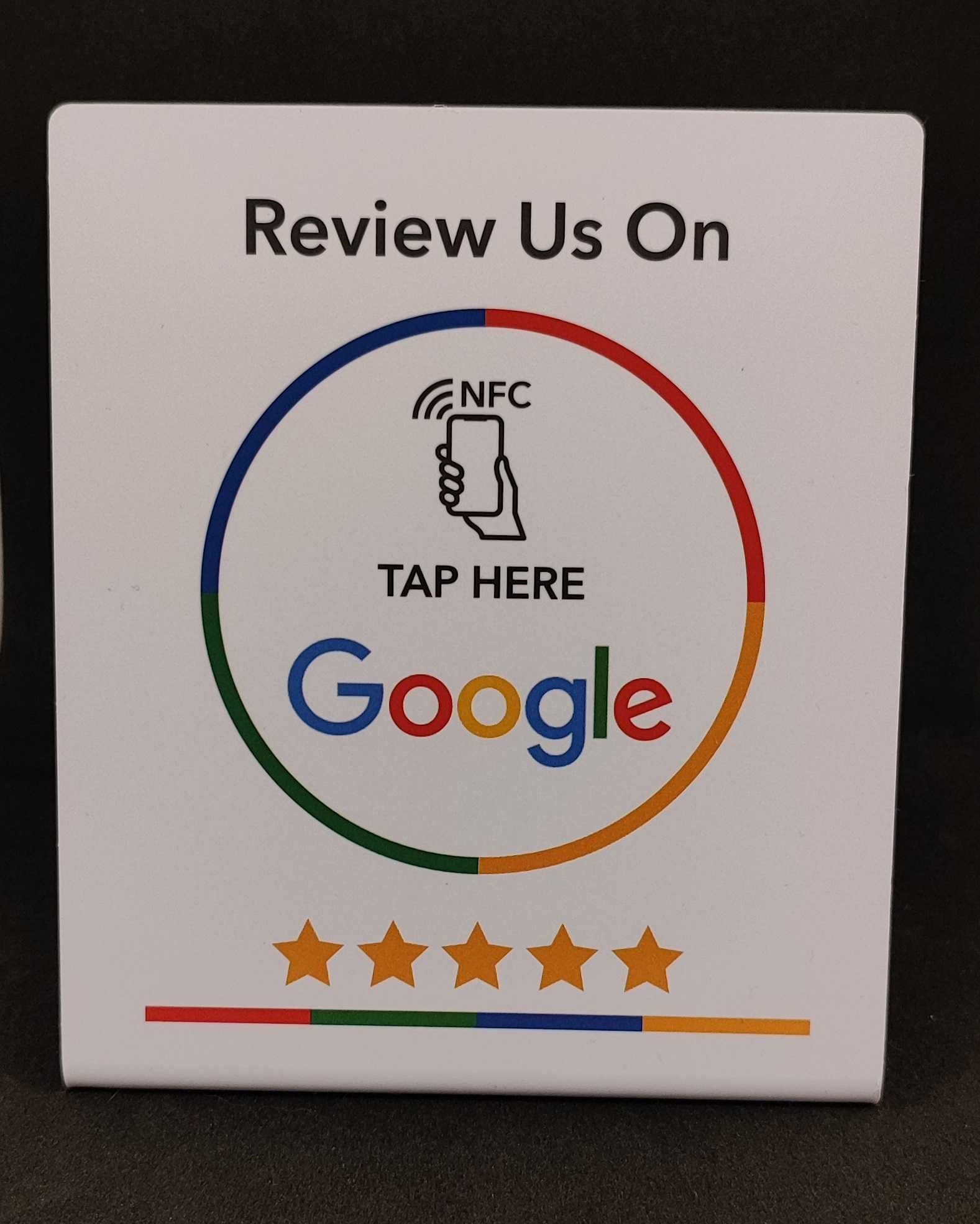 Ekspozytor plastikowy NFC Wizytówka Google