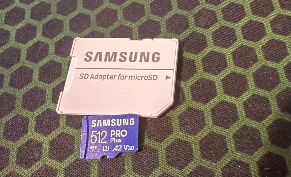 Samsung 512 GB microSD XC UHS-I U3 V30 A2 PRO Plus
