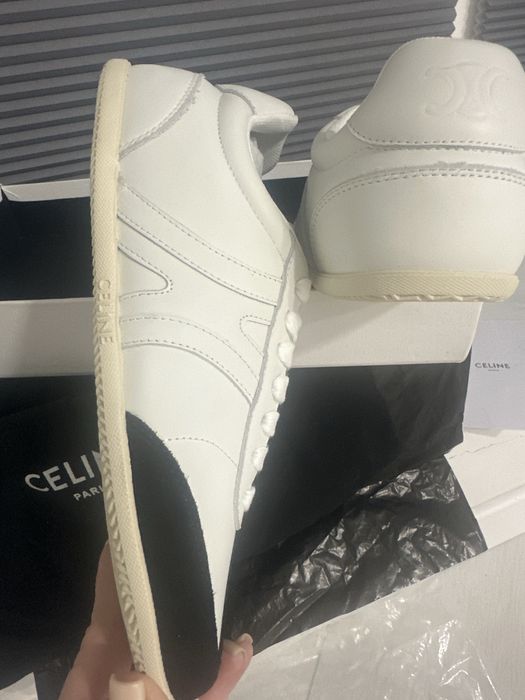 Кеди чорно білі шкіряні