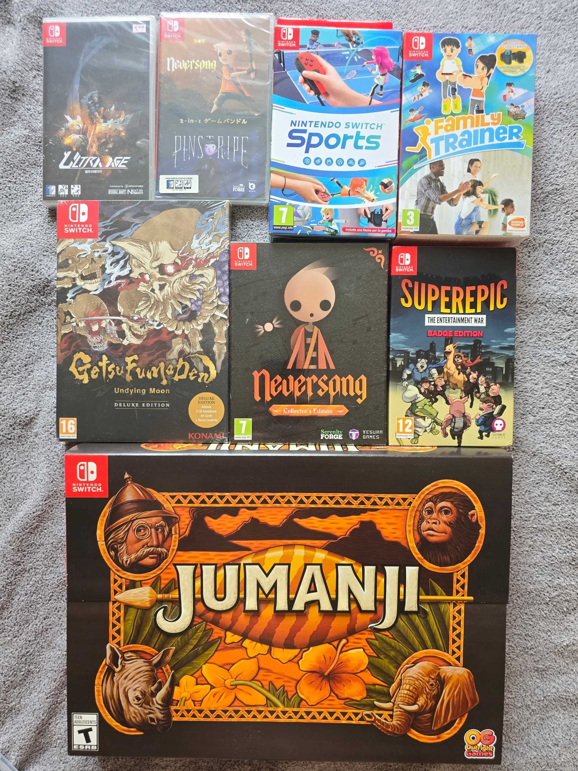 Ігри на Switch і Switch 2,Mario vs Kong, Ultra Age ,GetsuFumaDen, TMNT