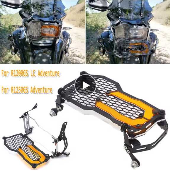 Oslona Lampy BMW R1200GS LC R1250GS-pomaranczowa