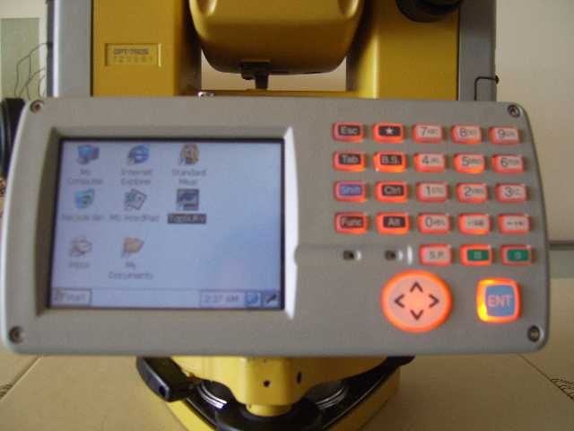 Topcon GPT 7505 Tachimetr bezlustrowy.