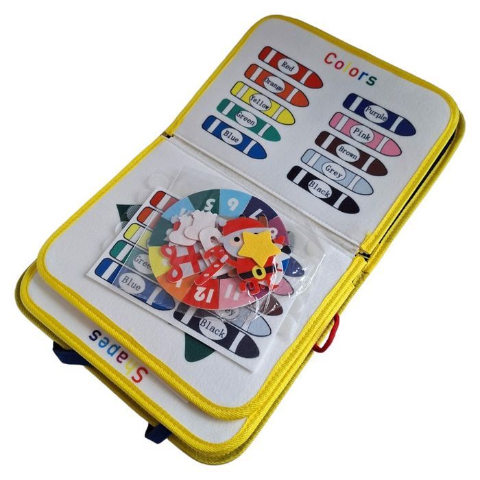 tablica  sensoryczna montessori litery cyfry