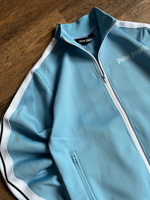 Palm Angels “Baby Blue” Track Zip Up