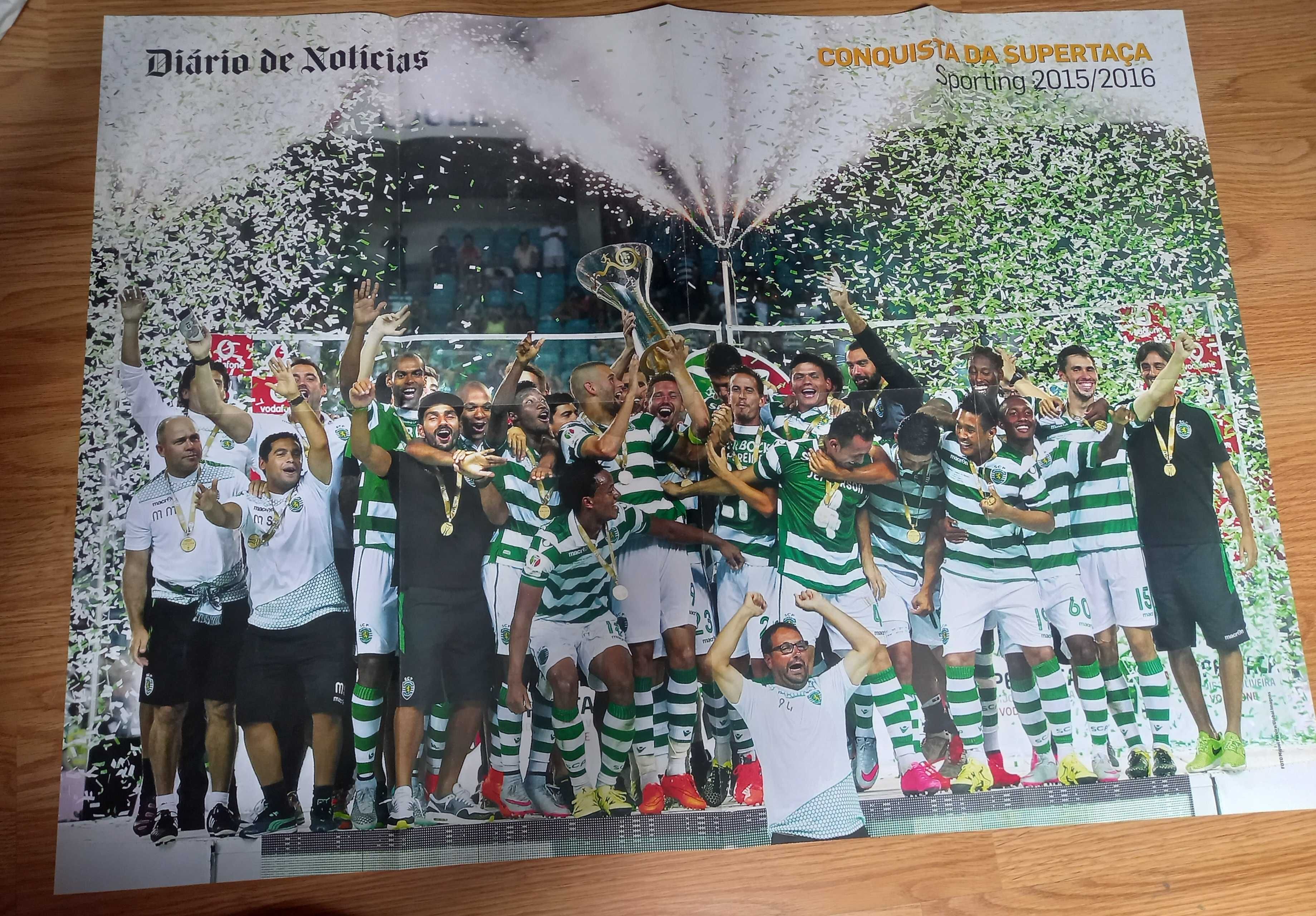 2 Posters Supertaça 15/16 Sporting