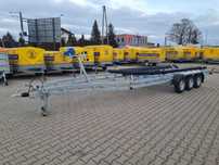 Przyczepa podłodziowa trzy osiowa przyczepy portowe  Knott 3500 kg