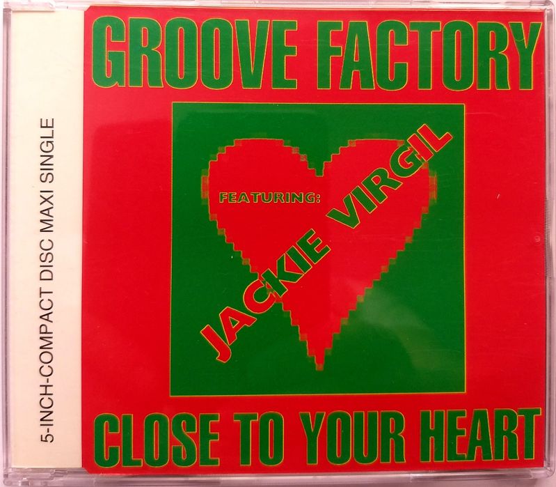 CDs Groove Factory feat.Jackie Virgil Close To Your Heart 1991r