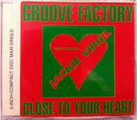 CDs Groove Factory feat.Jackie Virgil Close To Your Heart 1991r