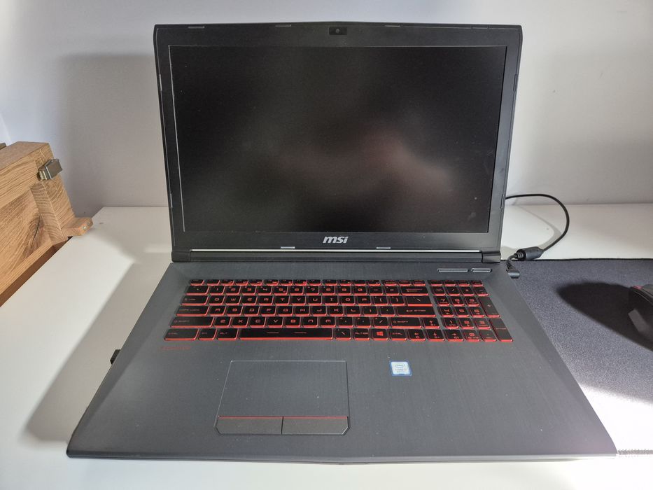 Laptop MSI GV72 8RE, i7-8750H, GTX1060, 1,5TB pamięć SSD, 16GB Ram
