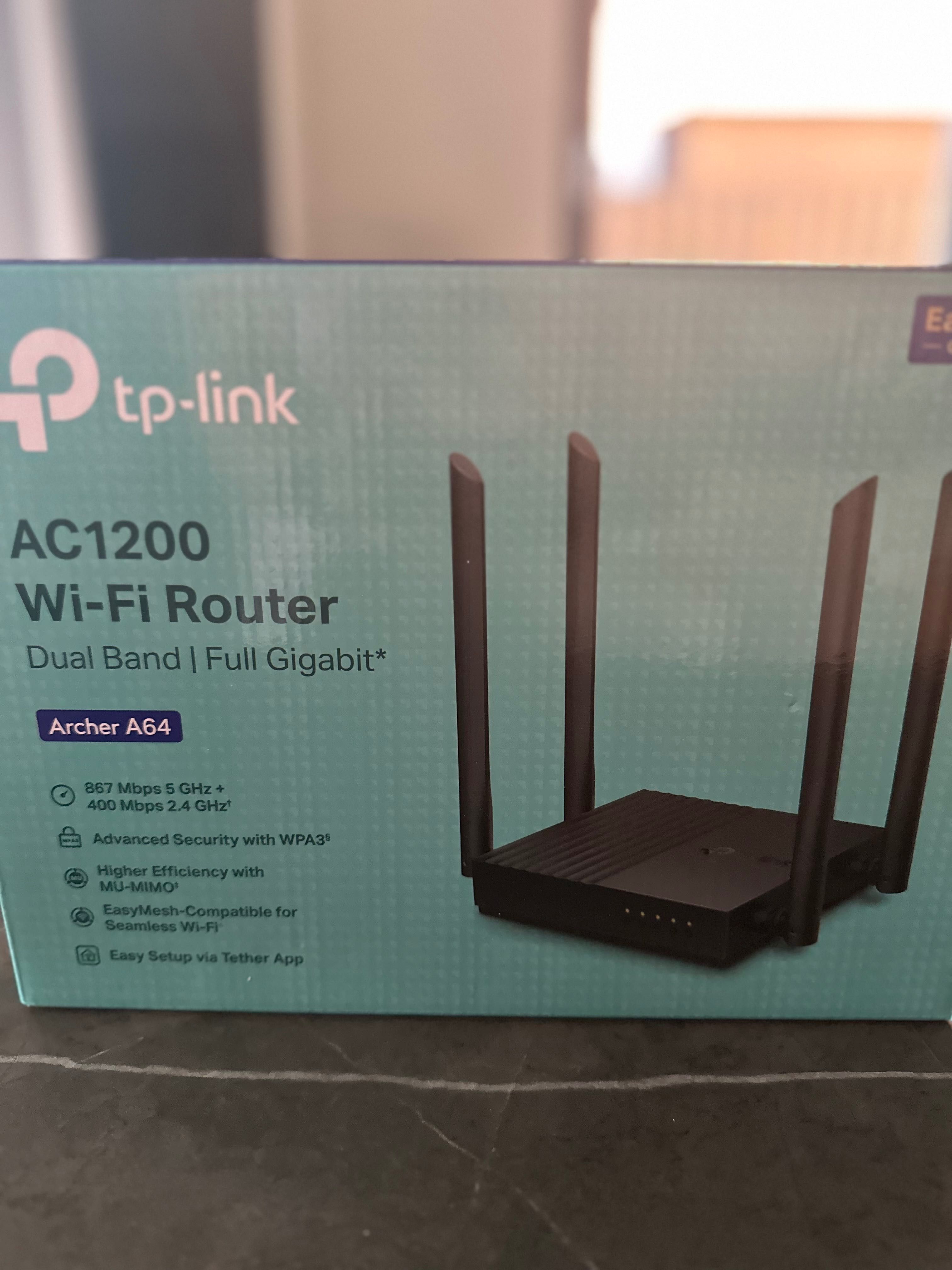 TP‑Link Archer A64 na gwarancji