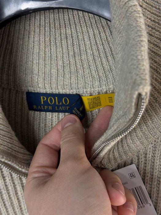 Светр зіпер polo ralph lauren зіпка