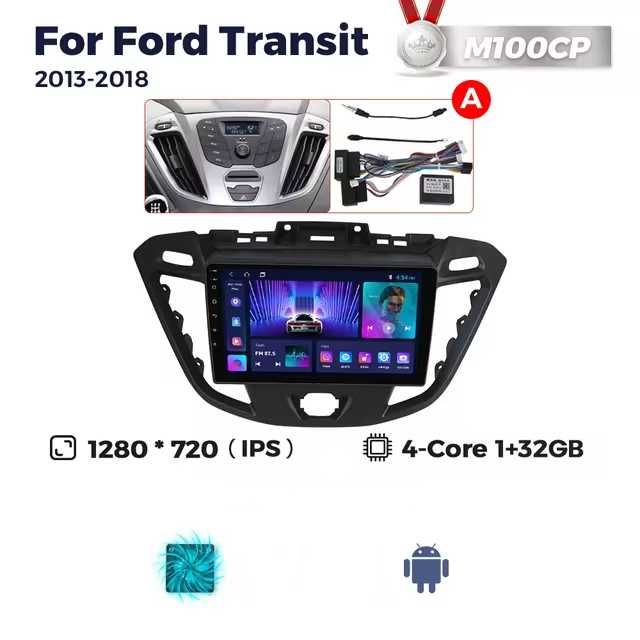 Штатная магнитола Ford Transit android GPS навигация форд транзит 2013