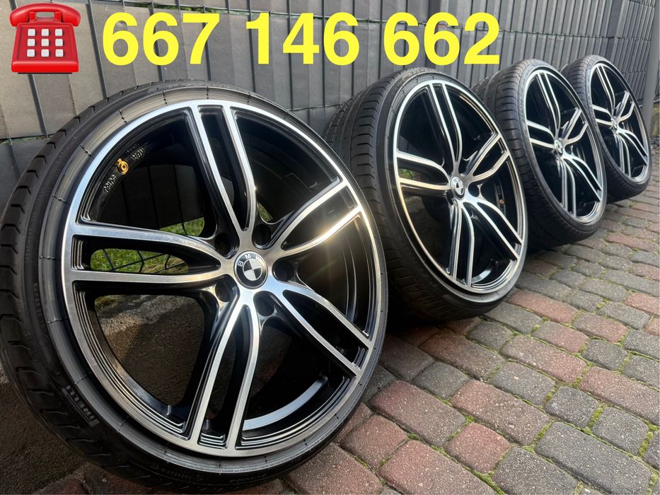 19 cali felgi koła do BMW F20 F21 e90 e91 e92  5x120 ET35 8.5J idealne