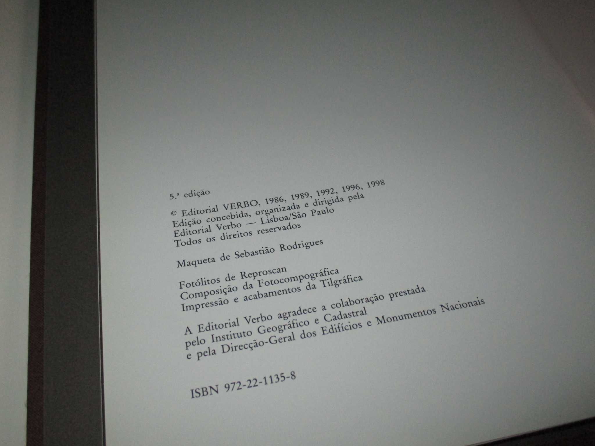 Livro Os Mais Belos Castelos e Fortalezas de Portugal Verbo